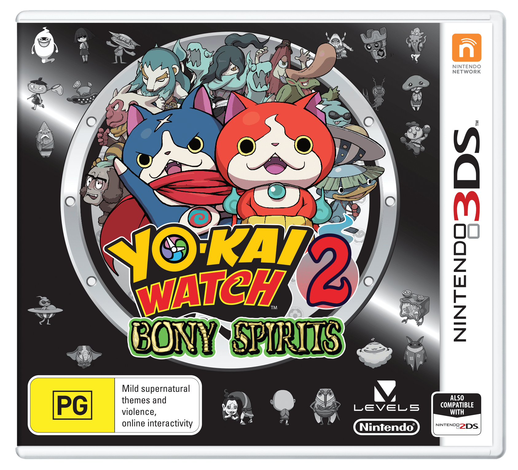 YOKAI WATCH 2 Bony Spirits Nintendo 3DS Games Nintendo